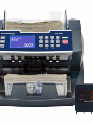 AccuBANKER 5800 – bank grade batch value bill counter