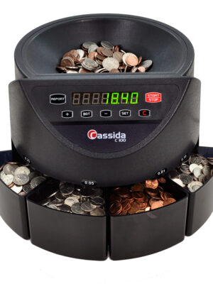 electronic coin sorter/counter