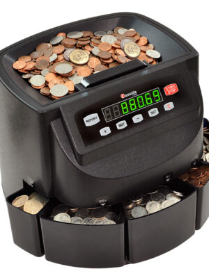 business-grade electronic coin sorter, counter and roller