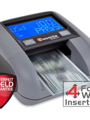 Cassida Quattro – automatic counterfeit detector with advanced sensors