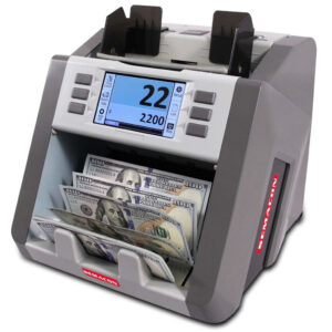 single-pocket currency discriminator with counterfeit detection
