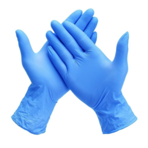 PPE Blue Nitrile Gloves